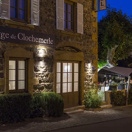 De Clochemerle - & Restaurant Gastronomique Etoile Hotel Vaux-en-Beaujolais